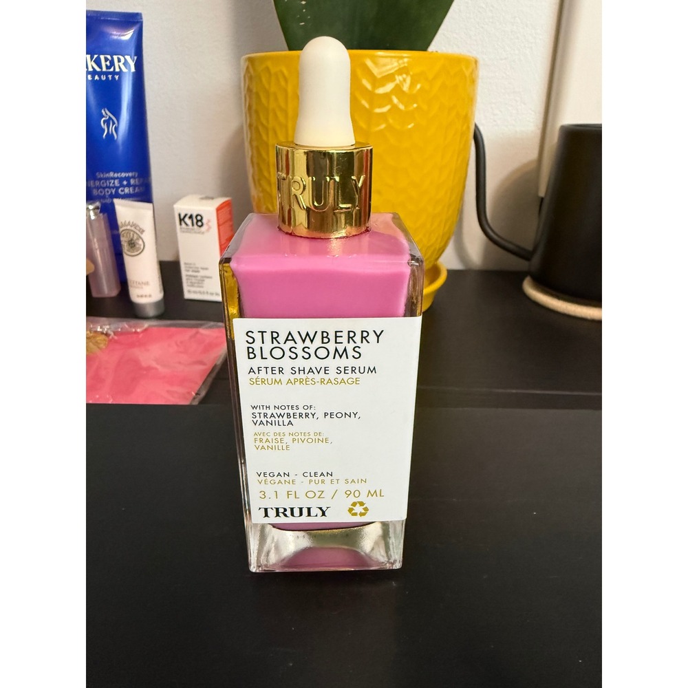 Truly Beauty Strawberry Blossoms After Shave Serum 3.1 fl oz 90 ml new in box